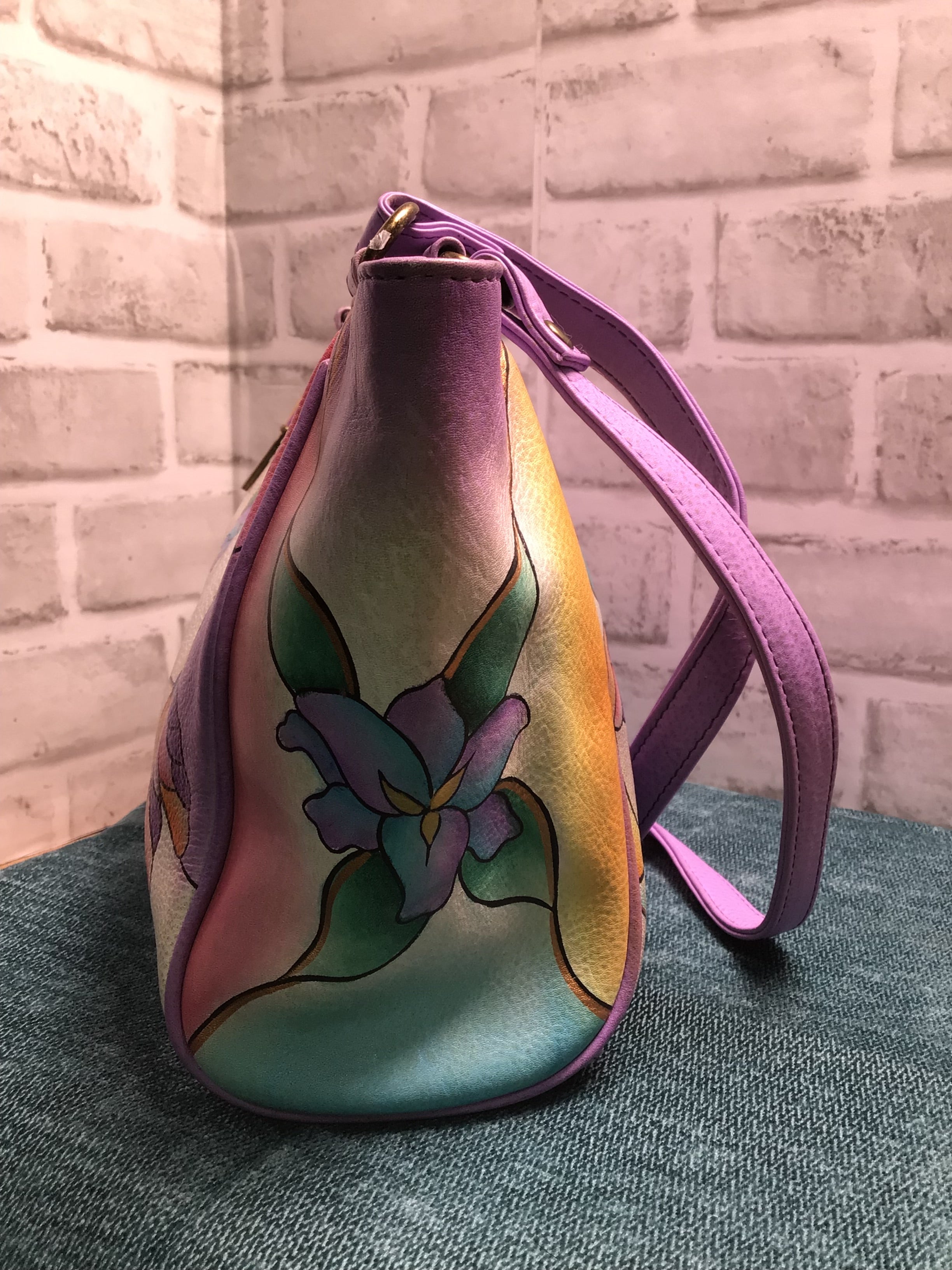 Anna by Anuschka Small Tote Handbag (7896666407150)